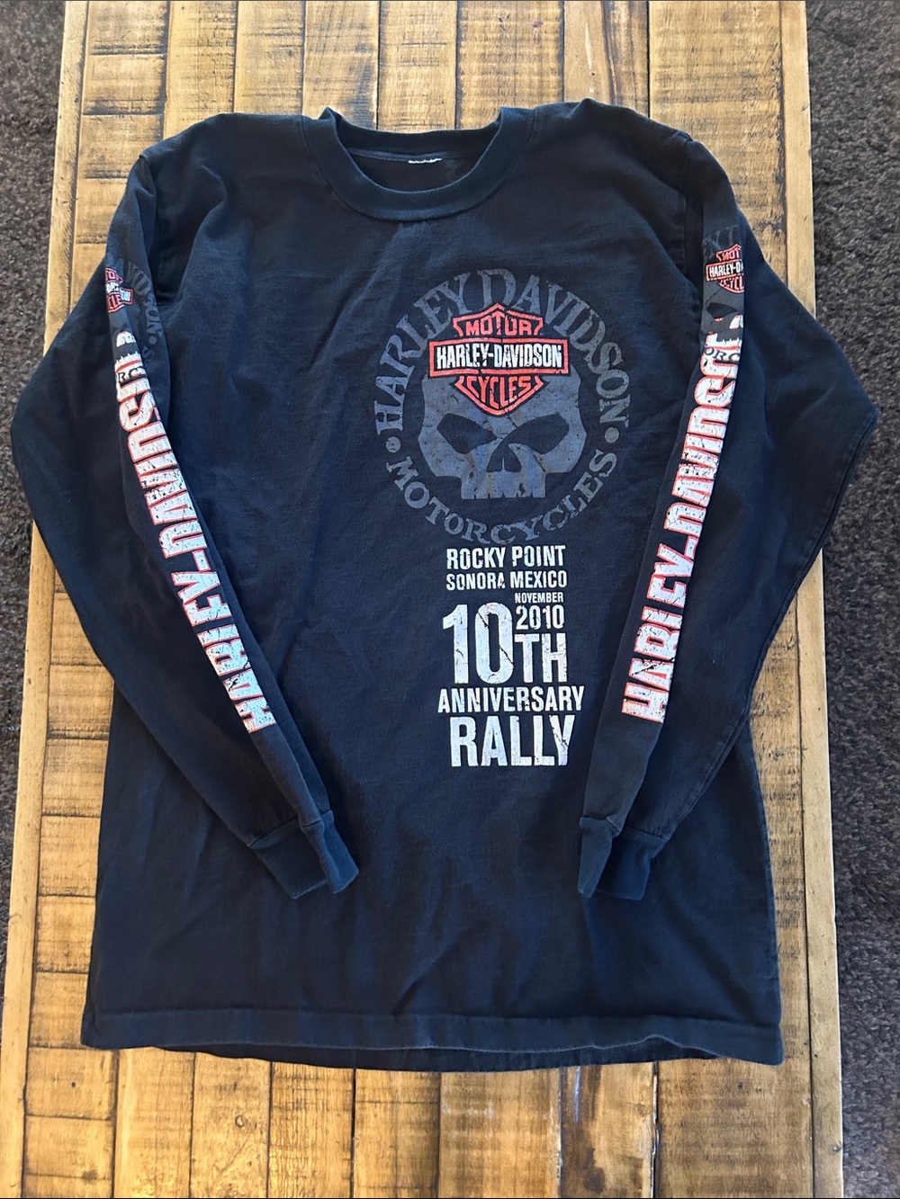 Harley-Davidson Long-Sleeve Rocky Point Rally Graphic Tee